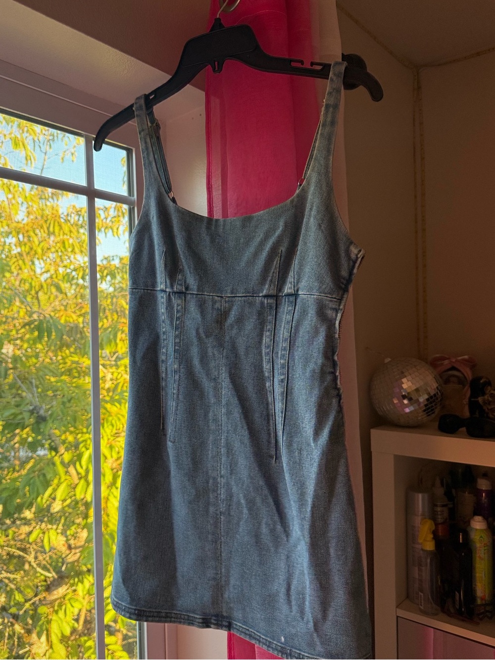 Urban Outfitters Light Blue Denim Mini Dress